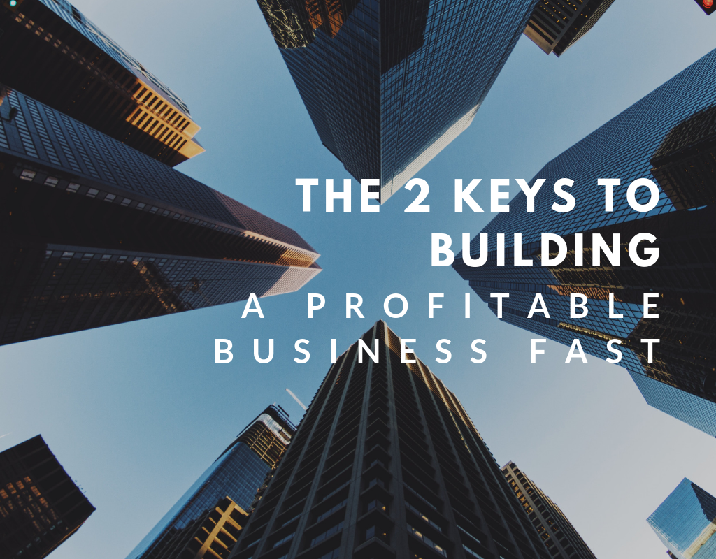 keys to building a profitable business fast